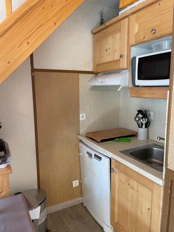 Appartement Pour 6 Personnes Au Pied Des Pistes Au Calme Aux Menuires Les Asters Saint-Martin-de-Belleville Eksteriør bilde