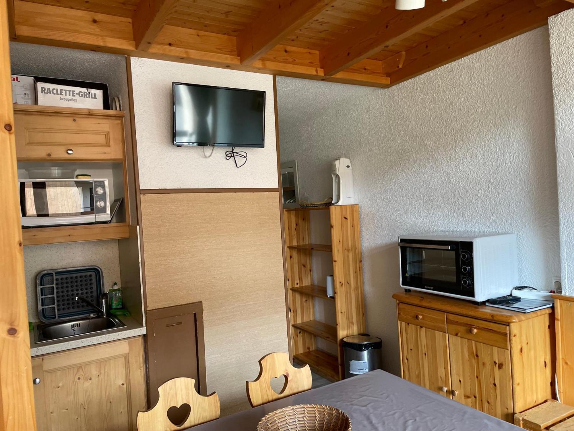 Appartement Pour 6 Personnes Au Pied Des Pistes Au Calme Aux Menuires Les Asters Saint-Martin-de-Belleville Eksteriør bilde