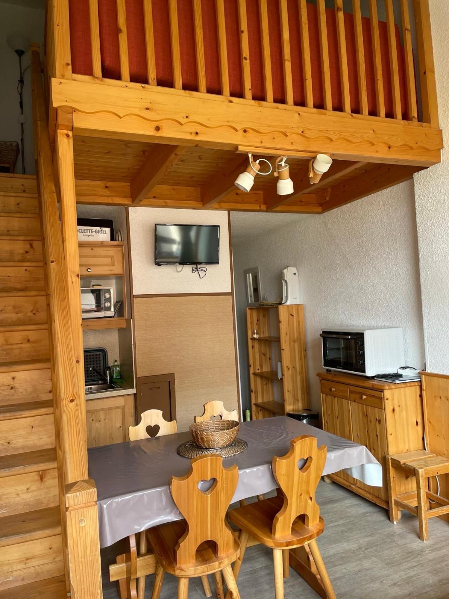 Appartement Pour 6 Personnes Au Pied Des Pistes Au Calme Aux Menuires Les Asters Saint-Martin-de-Belleville Eksteriør bilde